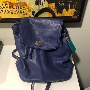 COACH LEATHER MINI BACKPACK